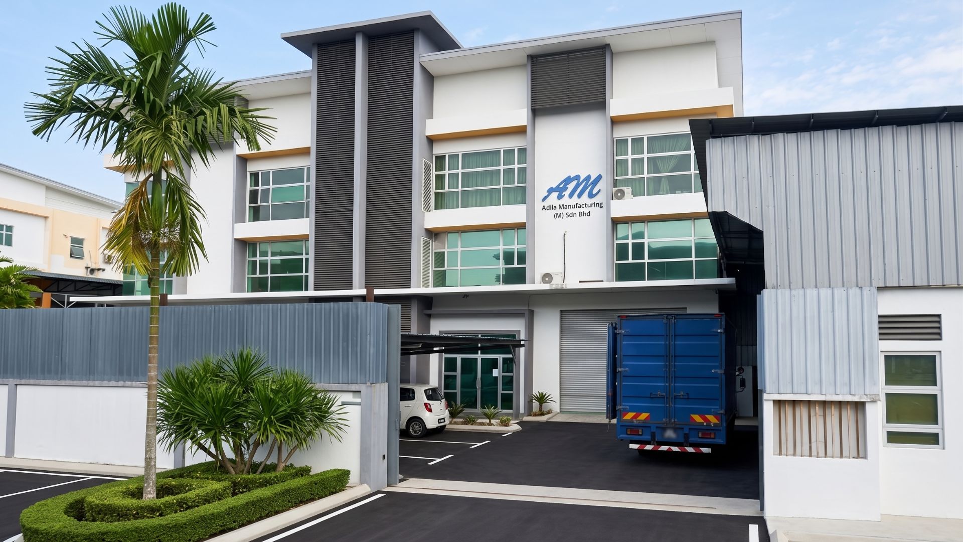 Adila Manufacturing factory in Sungai Petani, Kedah