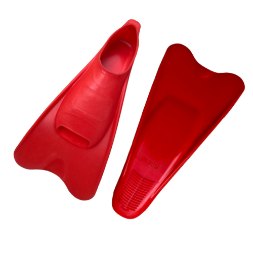 Single tone colour rubber fin